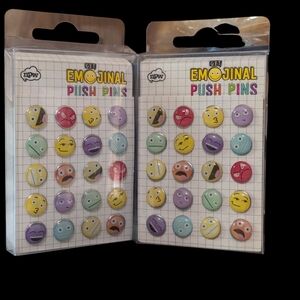 Emoji Push Pins Set